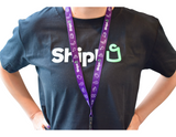 Plum Lanyard